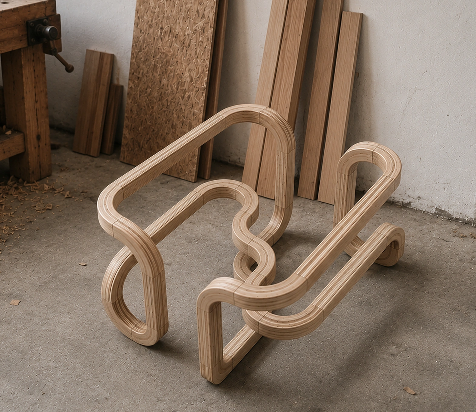 Frame plywood